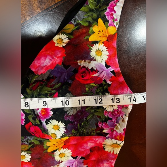 Aidan Matrix Floral Cocktail Dress - Picture 5 of 8